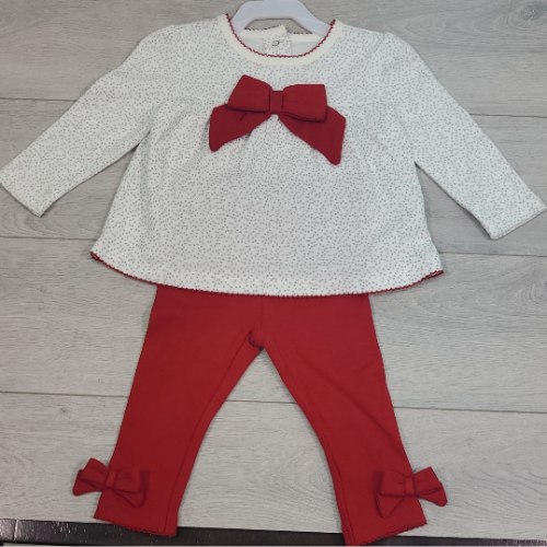 חליפת פפיון לבן ואדום