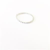 טבעת פלורי דקה כסף