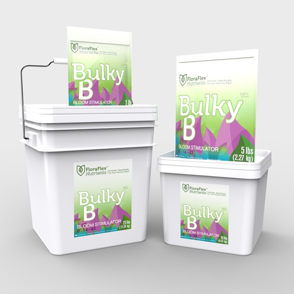 ממריץ פריחה BULKY B פלורה פלקס שקית 100 גרם floraflex nutrients