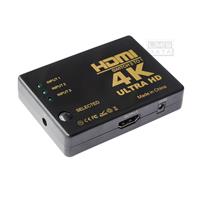 מפצל HDMI לחיבור 3 יציאות HDMI שונות למסך 1 מבית LMS DATA