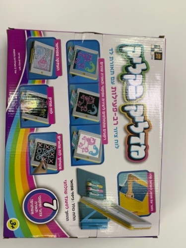 מדליק בקליק-לוח ציור רב פעילות עם תאורת לד