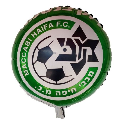 בלון עגול מכבי חיפה ירוק בנשמה