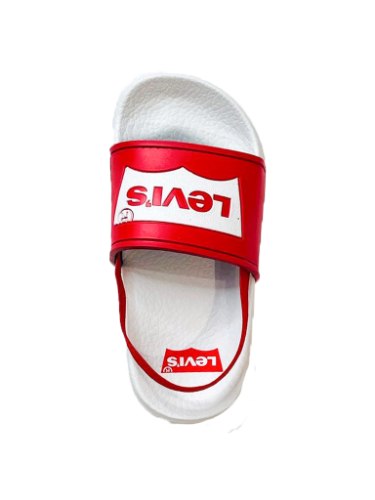 כפכף LEVIS לבן לוגו 22-27