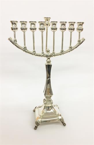 חנוכיה ציפוי כסף האחים חדד סדרת מורשת MY111600860IN