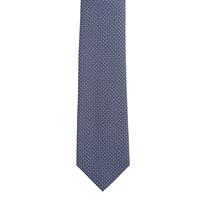 עניבה נקודות כחול לבן