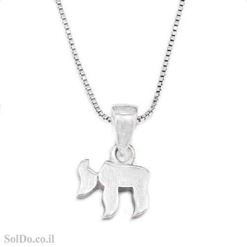 תליון חי מכסף כולל שרשרת T6174