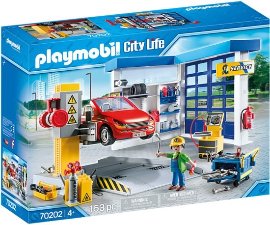 מוסך מכוניות Playmobil 70202