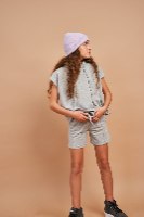 חליפת ברוקלין אפור - DANA SIDI GIRLS