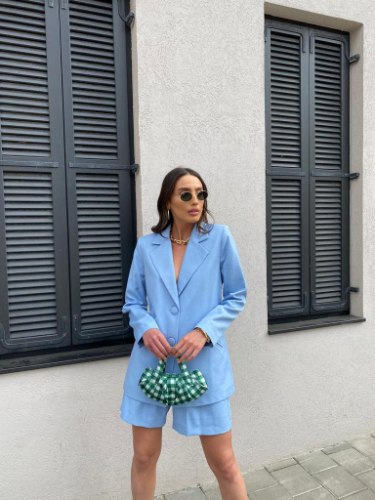 חליפת קוקו תכלת