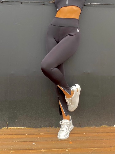 טייץ רוכסנים SM שחור