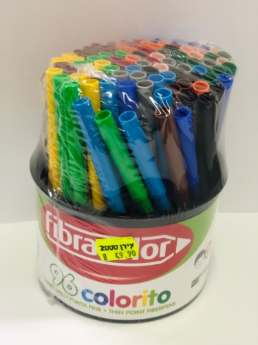 מארז 96 טושים צבעוניים