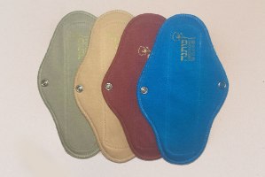 תחבושת מכותנה אורגנית עם פול לדימום קל עד בינוני 19 ס"מ