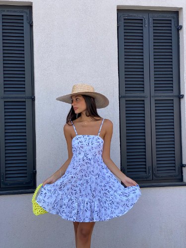 שמלת מיה לבן