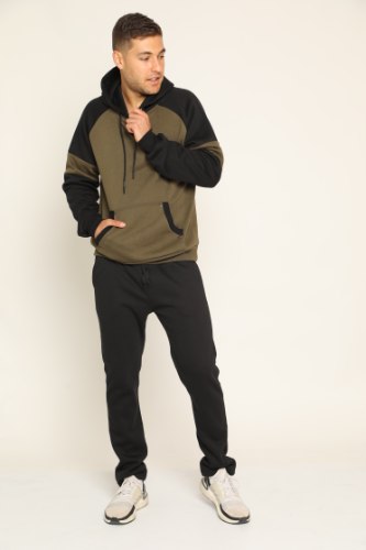 מכנס פוטר גבר בייסיק רגל פתח