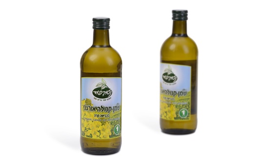 שמן קנולה אורגני 1 ליטר לא מזוקק – נטורפוד