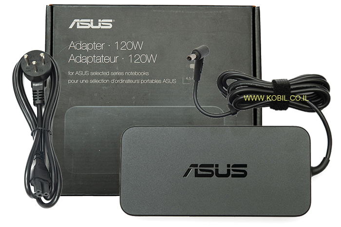 מטען למחשב נייד אסוס Asus 19V - 6.32A 4.5*3.0 120W