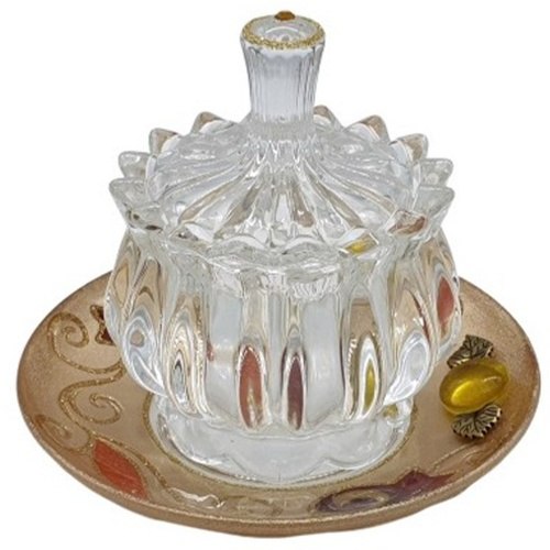 דבשיה לראש השנה בעיצוב זכוכית