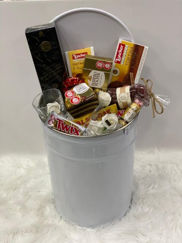 מארז ויסקי יוקרתי בחבית לבנה