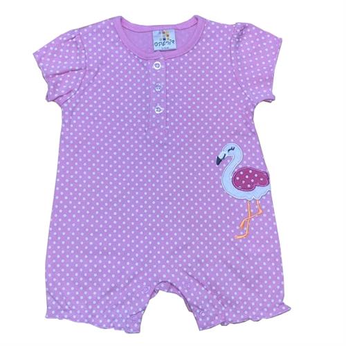 אוברול קצר הדפס פלמנקו