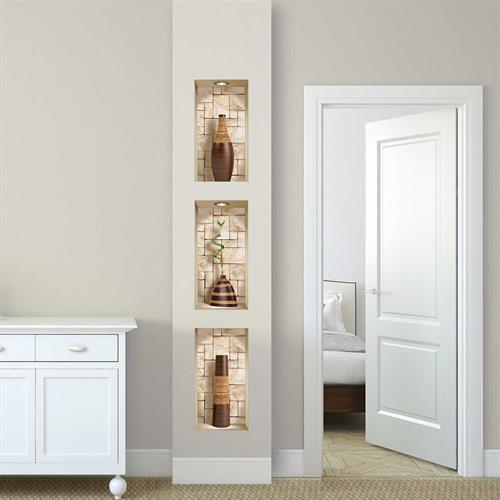 שלישיית נישות אבנים דגם 124S