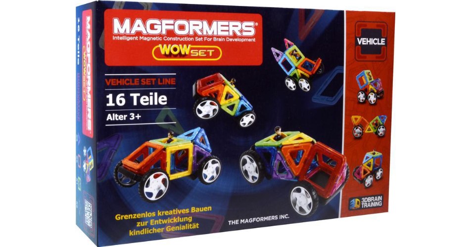 מגנטים 16 חלקים