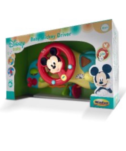 הגה לעגלה מיקי מאוס מנגן