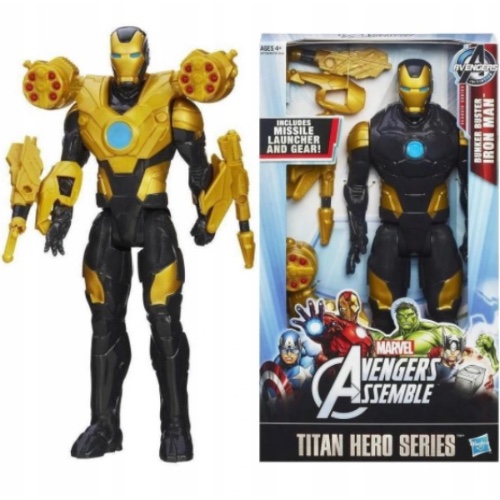 הנוקמים מרוול איירון מן באנקר באסטר ומשגר טילים