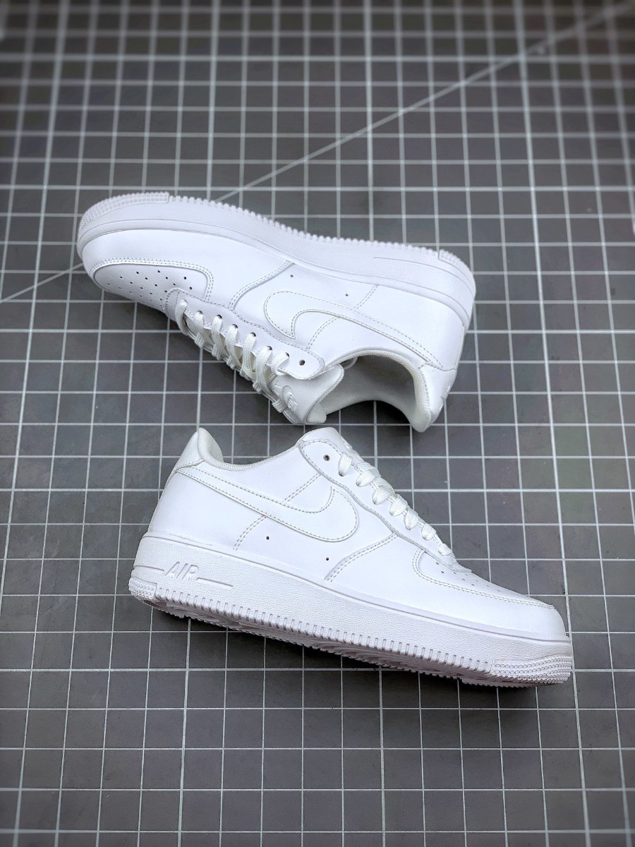 nike air force 1 white leather