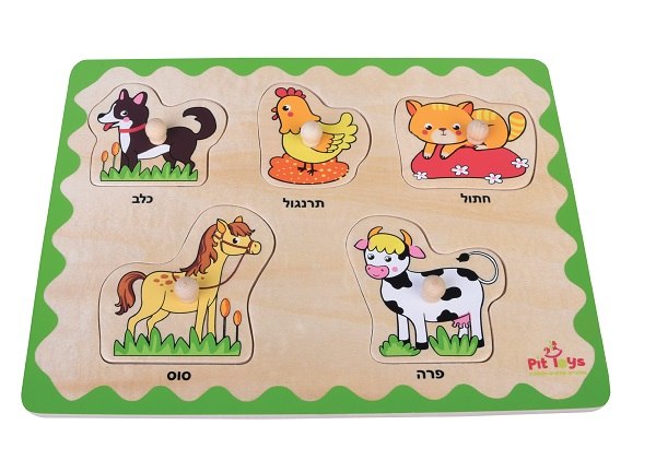 פאזל כפתור כלי תחבורה