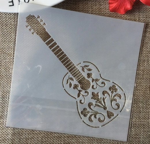 שבלונה - גיטרה 13X13