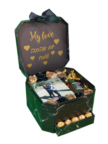 מארז מאוהב וויסקי שיש