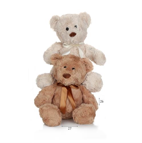 בובה רכה דובי רטרו 26 סמ