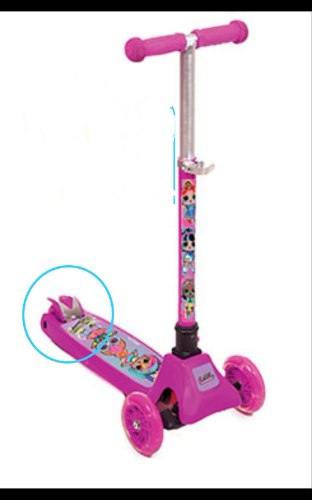 קורקינט 3 גלגלים הפוך מתקפל מקצועי LOL