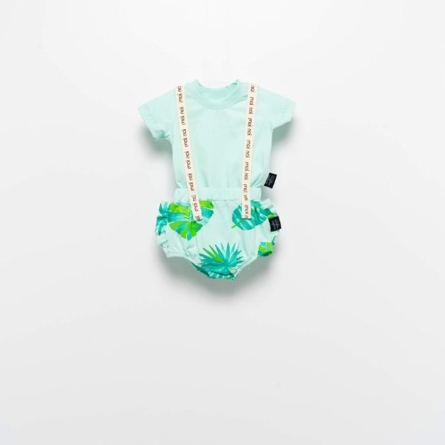 בגד גוף שלייקס MOINOI מנטה מודפס 3M-1Y