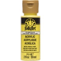 פולקארט צבע אקריליק 59 מ"ל LEMON YELLOW 521