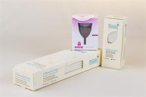 רובי קאפ rubycup עם 6 מגני תחתון ו3 תחבושות לווסת