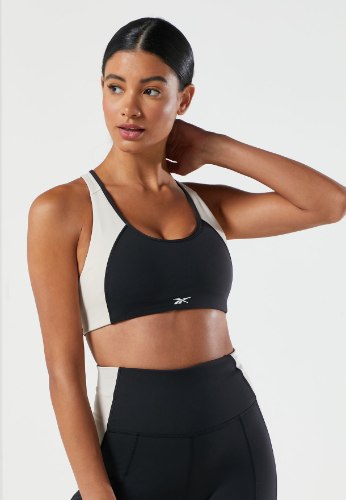 טופ REEBOK שחור/בז'