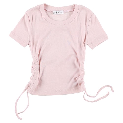 חולצת כיווצים MISS KIDS קרם - 2-18