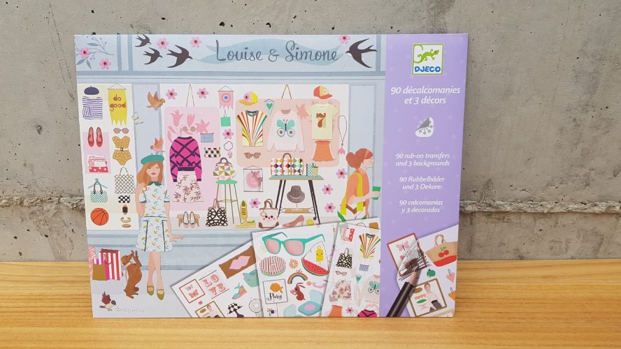 הדבקה עם עפרון פאשניסטה