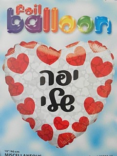 מגוון בלונים בהקדשה אישית