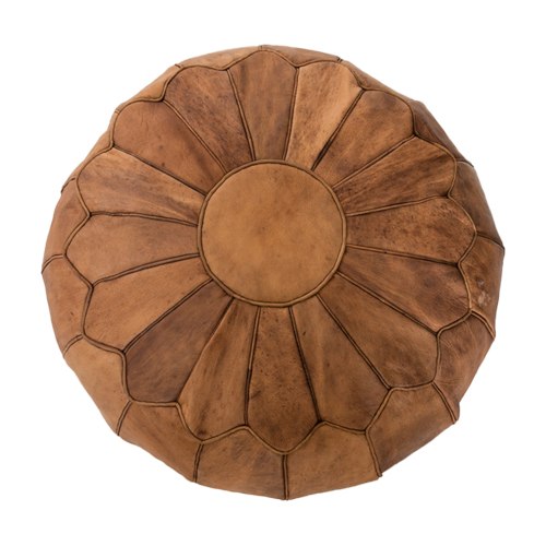 פוף עור כאמל קלאסי