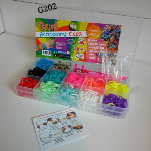 גומילום- ערכת יצירה להכנת צמידי גומי צבעוניים