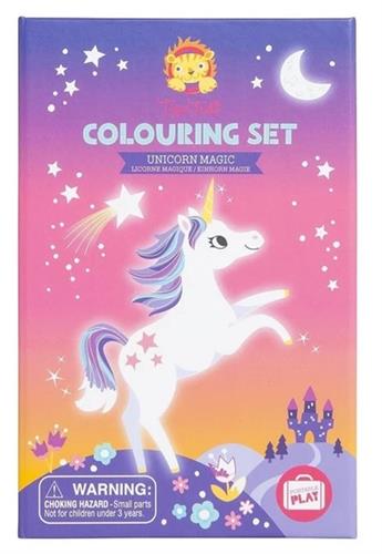 סט צביעה חד קרן TIGER TRIBE