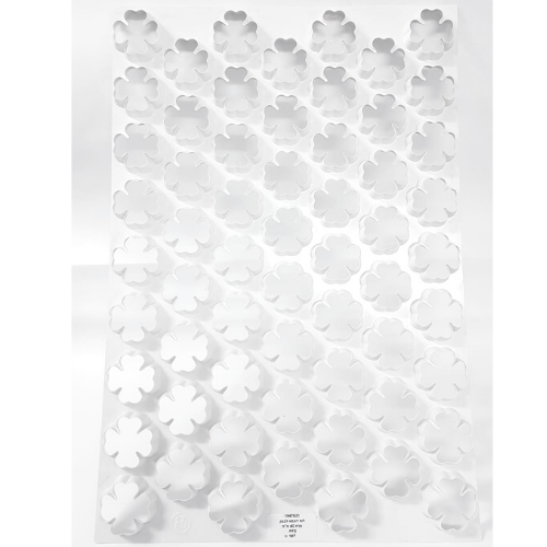 משטח לחיתוך עוגיות בצורות - פרח 40מ"מ