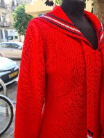 שמלה אדומה מיוחדת מידה S/M