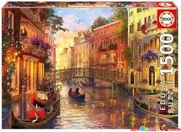 "פאזל 1500 חל' שקיעה בוונצ"