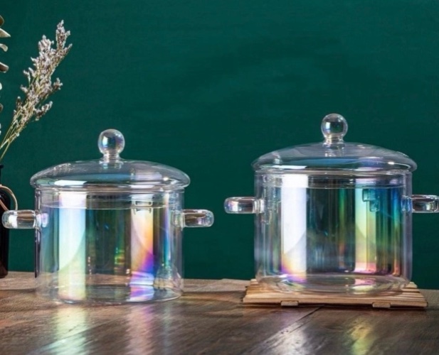 סיר בישול שקוף בינוני