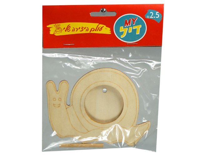 מסגרת עץ לתמונה שבלול