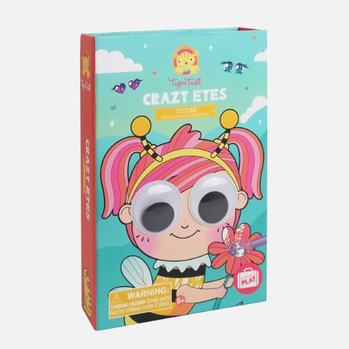 סט צביעה - עיניים מתגלגלות חמודים TIGER TRIBE