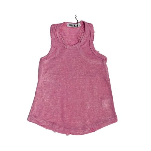 גופיה סלב גזורה ורוד 2-18